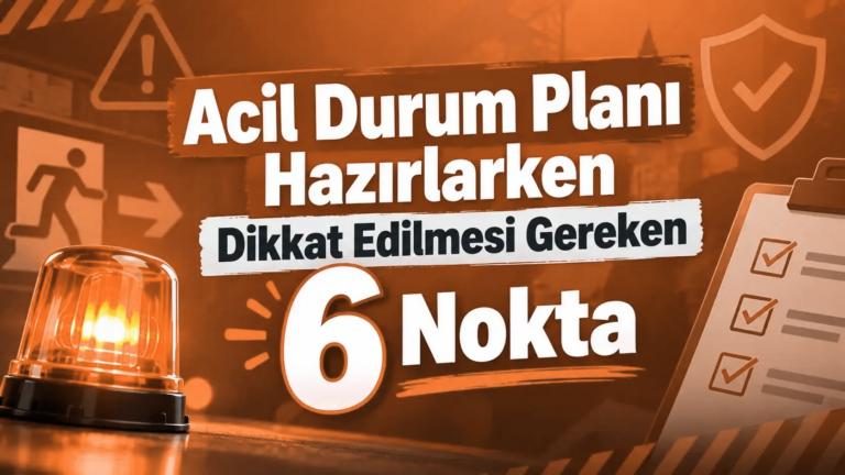 Acil Durum Planı